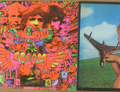 CREAM Disraeli Gears LP + BLIND FAITH Selftitled LP Vinyl Sealed