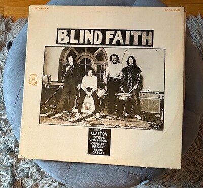 Blind Faith- Self titled (Clapton, Winwood, Baker, Grech) LP Vinyl Album