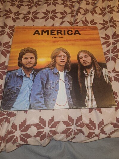 America - Homecoming - Vinyl LP - Warner Bros 1972 - VG