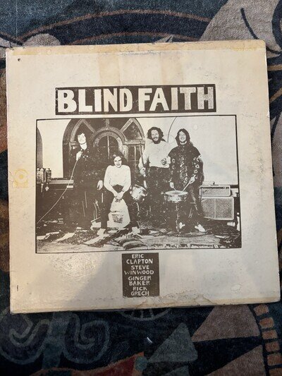 Blind Faith 1969 First press Vinyl LP ATCO Clapton WINWOOD Psych Rock Record