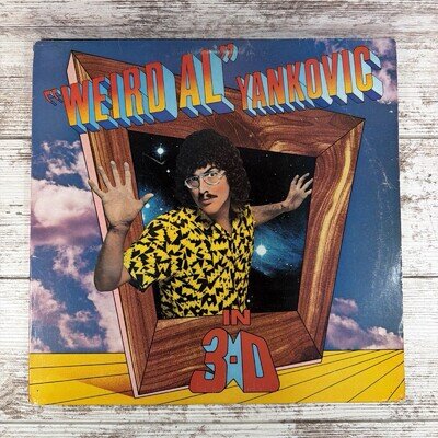Weird Al Yankovic (33 RPM Vinyl 12" LP Record) In 3-D (1984)