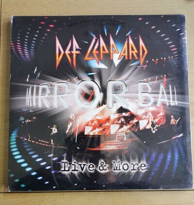 Mirror Ball: Live & more by Def Leppard (Record, 2011) Sealed
