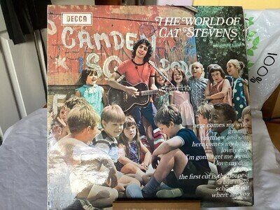 Cat Stevens-The World Of Cat Stevens. Decca Records 1970 First Pressing