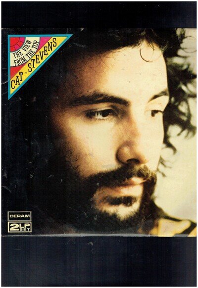 CAT STEVENS THE VIEW FROM THE TOP DOUBLE VINYL ALBUM DERAM 1966-1969