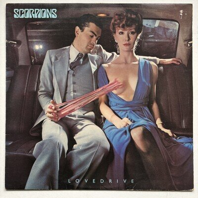 Scorpions Lovedrive A1/B1 U.K. 1st Press LP Record Album SHSP4097 EMI