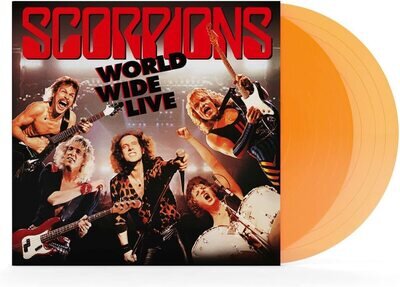 Scorpions - World Wide Live (LTD Orange 2LP) [VINYL]