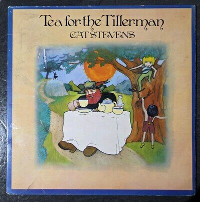 Cat Stevens ~ Tea for the Tillerman ~ G+ vinyl LP album UK 1971 Island