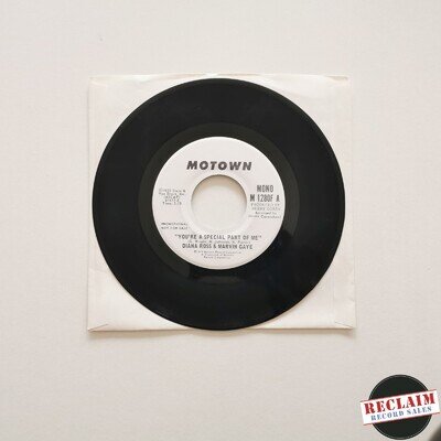 diana ross & marvin gaye - you're a special part of me 7" vinyl record VG