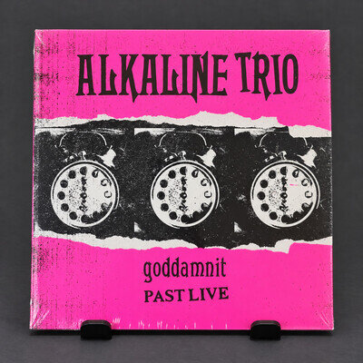 ALKALINE TRIO - GODDAMNIT (PAST LIVE) Limited Edition PINK Vinyl LP Punk Rock
