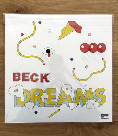 Beck Dreams. 12" Blue Coloured Vinyl Single. Capitol Records 2015