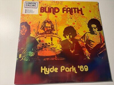 Blind Faith Hyde Park 1969 NEW SEALED COLOURED VINYL LTD 570