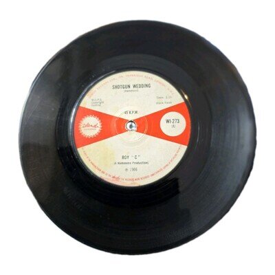 Roy C Shotgun Wedding LP 1966 UK Island White Eye 7" Single Mono 1st Press A1/B1