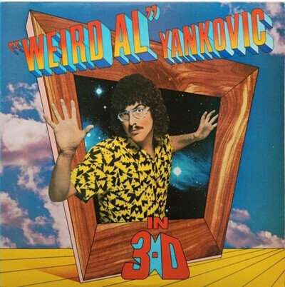 Weird Al Yankovic In 3-D 12" Black Vinyl LP 33 RPM Scotti Bros. Comedy