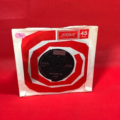 AL GREEN Tired Of Being Alone 1971 UK 7" vinyl single 45 record Right Now