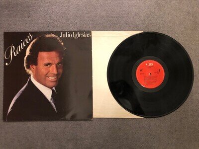 Julio Iglesias - Raices 12” Vinyl Record LP Album 1989