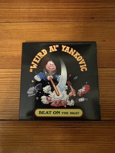 WEIRD AL YANKOVIC Record Store Day RSD Beat On The Brat 3" Vinyl Sealed Ramones