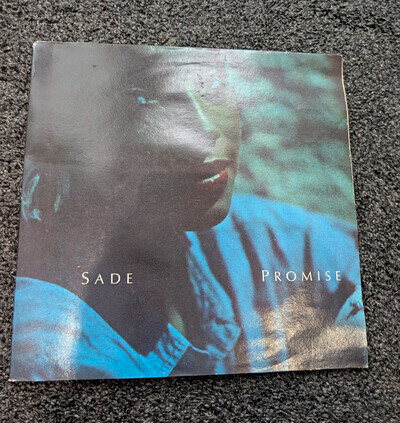 Sade Promise Vinyl LP 1985 Epic EPC 86318 Gatefold Record Tested G+/Poor