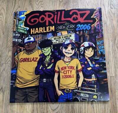 Gorillaz - Harlem New York 2006 (Demon Days Live Apollo) Coloured Vinyl LP