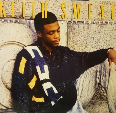 Keith Sweat - Make It Last Forever LP 1987 Elektra VG+/NM
