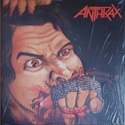 Anthrax "Fistful Of Metal" Splatter effect Vinyl LP Record (New & Sealed)