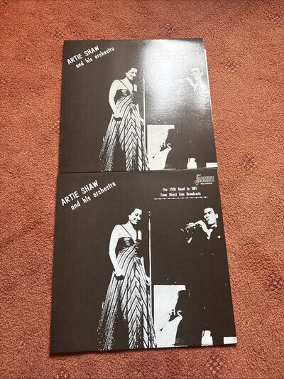 Artie Shaw And His Orchestra Jasmine Records Vinyl Lp 2x Copies