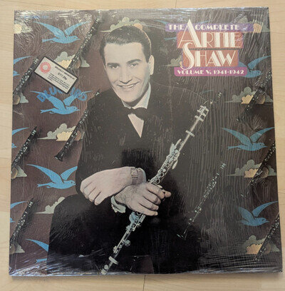 The COMPLETE ARTIE SHAW Vol V - 1981 Double LP - SEALED