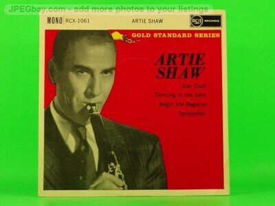 ARTIE SHAW ARTIE SHAW (147) 4 Track 7" Single plus Picture Sleeve RCA