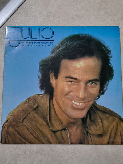 Julio Iglesias Julio 12" Vinyl LP 33 RPM Stereo CBS 1983 CBS 10038