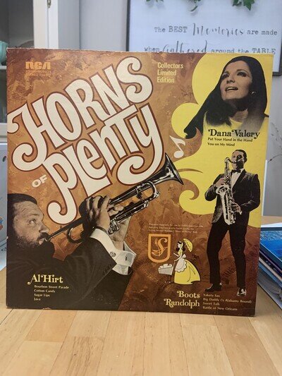 Horns of Plenty Jazz Album - Al Hirt, Boots Randolph, Dana Valery -Ltd. Edition