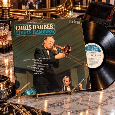 Chris Barber Live in Hamburg 1968 Vinyl LP Contour 2870 109 Stereo Jazz
