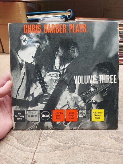 Chris Barber's Jazz Band, Chris Barber Plays Volume III 10" Vinyl Album R1