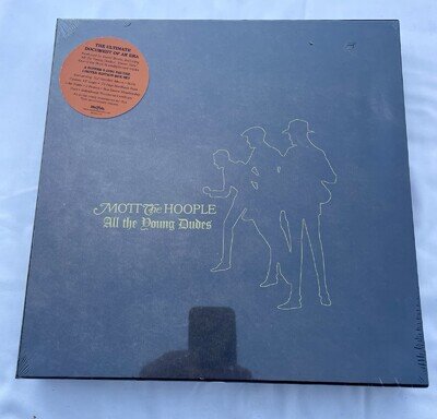 Mott the Hoople All the Young Dudes 50th Anniversary Deluxe Box Set Sealed
