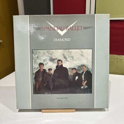 SPANDAU BALLET Diamond Vinyl Box SET 4 x 45 Albums -Club Remixes LTD EX/VG+