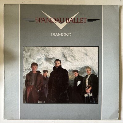 SPANDAU BALLET diamond LP CDL 1353, vinyl, album, with lyric inner, 1982 VG+/VG+