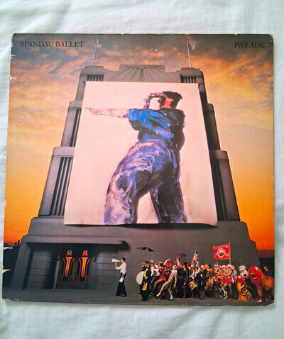 Spandau Ballet Parade 12" Vinyl LP 1984 Chrysalis CDL 1473 + Inner Sleeve