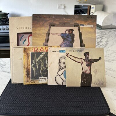 Spandau ballet - Job lot 2 LPs And Four 7” Singles- True & Parade & four singles