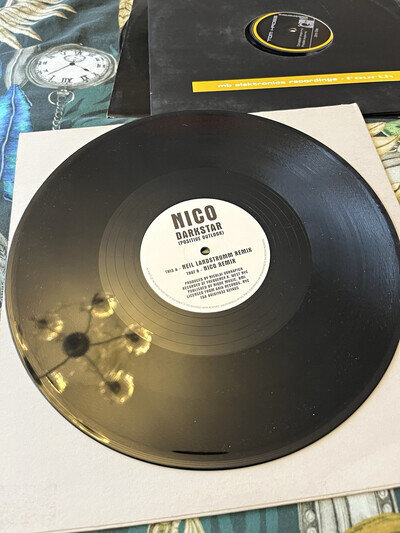 Nico Darkstar (Positive Outlook) 12" Promo Single MB Elektronics 1998 Techno