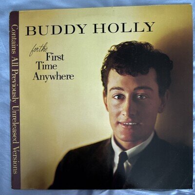 2 X Buddy Holly MCA Records 12" Black Vinyl LP 33 RPM 1983 Mono MCM 1002