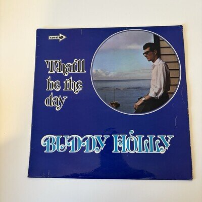 Buddy Holly – That'll Be The Day Vinyl LP 1970 Coral