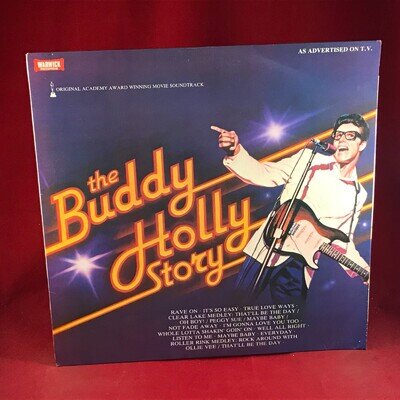 VARIOUS The Buddy Holly Story 1979 UK Vinyl LP film Gary Busey soundtrack