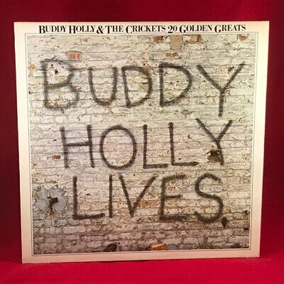 BUDDY HOLLY & THE CRICKETS 20 Golden Greats 1978 UK VINYL LP EMI Best of B
