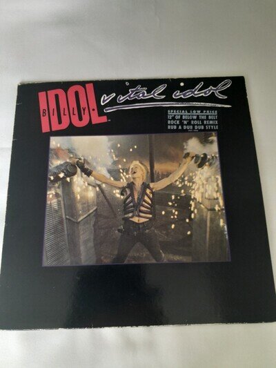 Billy Idol Vital Idol 12" Vinyl Mini Album 1985 Chrysalis Records CUX 1502
