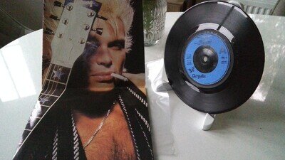 billy idol dont need a gun gatefold sleeve 7 inch vinyl 45 original 1987