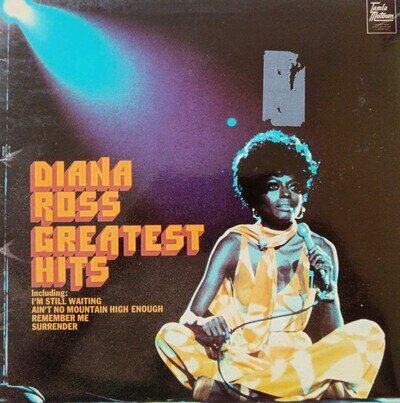 Diana Ross-Greatest Hits 1972 Vinyl LP Album. Tamla Motown STMA 8006. Surrender+