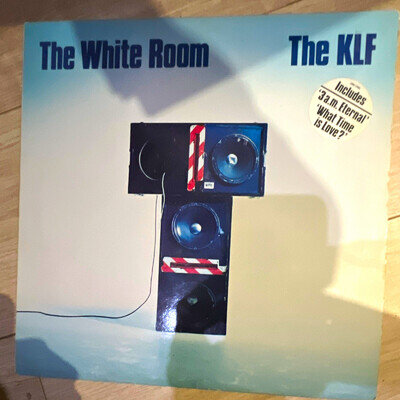 The KLF The White Room 12" Black Vinyl LP 33 RPM 1991 JAMS LP009