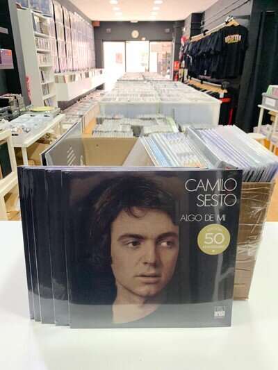 Camilo Sesto LP Algo De Mi 2022 Edition 50th Anniversary Vinyl Color