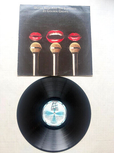 Diana Ross and the Supremes 20 Golden Greats Vinyl LP Record