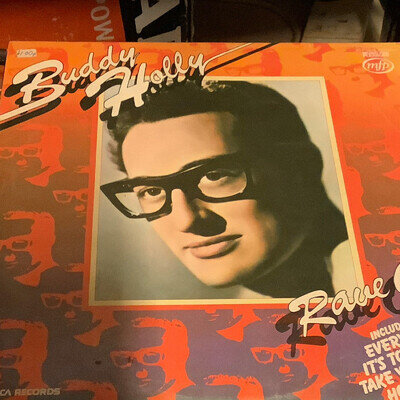 Buddy Holly Rave On 12" LP Black Vinyl 33RPM Stereo MFP MFP 50176 1983