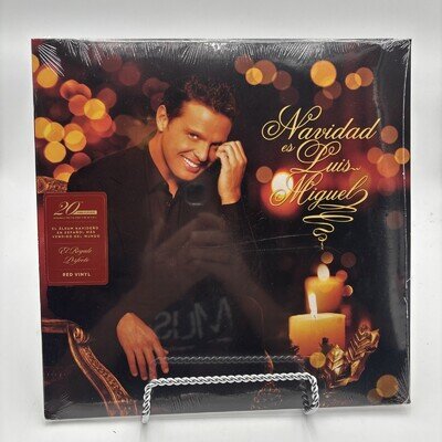 Luis Miguel - Navidades Luis Miguel New Red Vinyl LP Warner Records, 2006 ￼