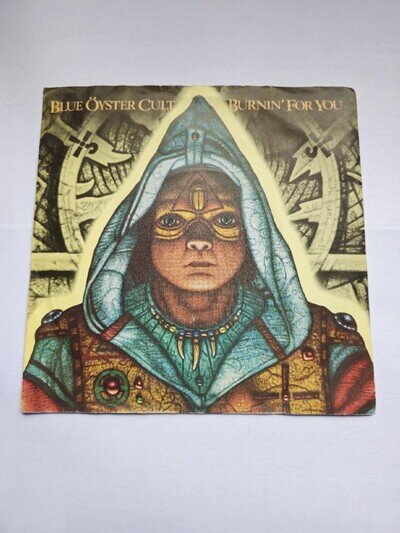 Blue Oyster Cult Vinyl 12 inch Burnin For You A13-1453 Released 1981 CBS